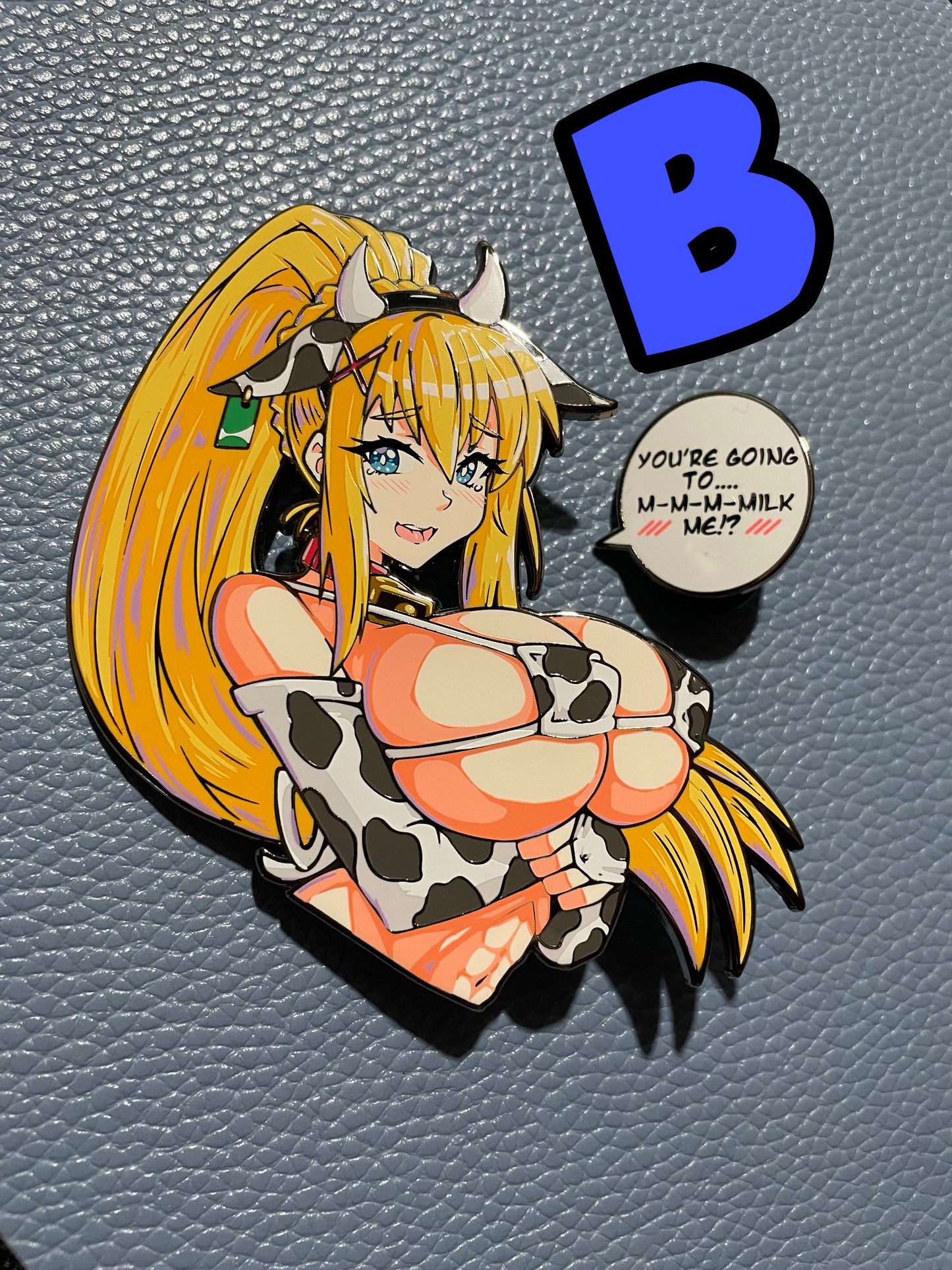 Darkness Lalatina Ford - Moo-Moo Milkers - Enamel Pin