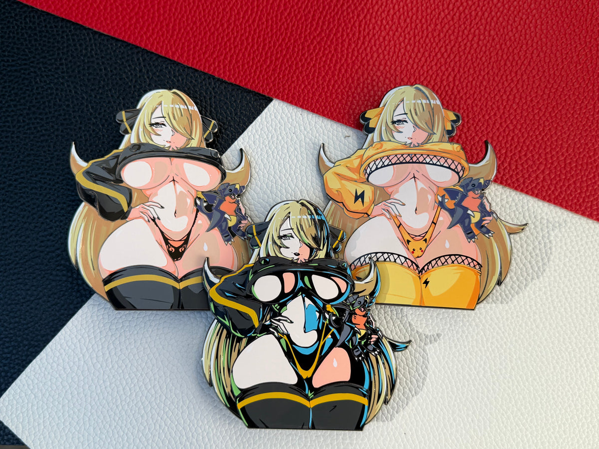 Nintend-Hoes - Cynthia - Pikachu Wave -