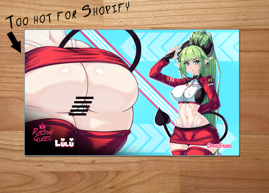 Racing Queen Lulu Playmat // 24"x14"