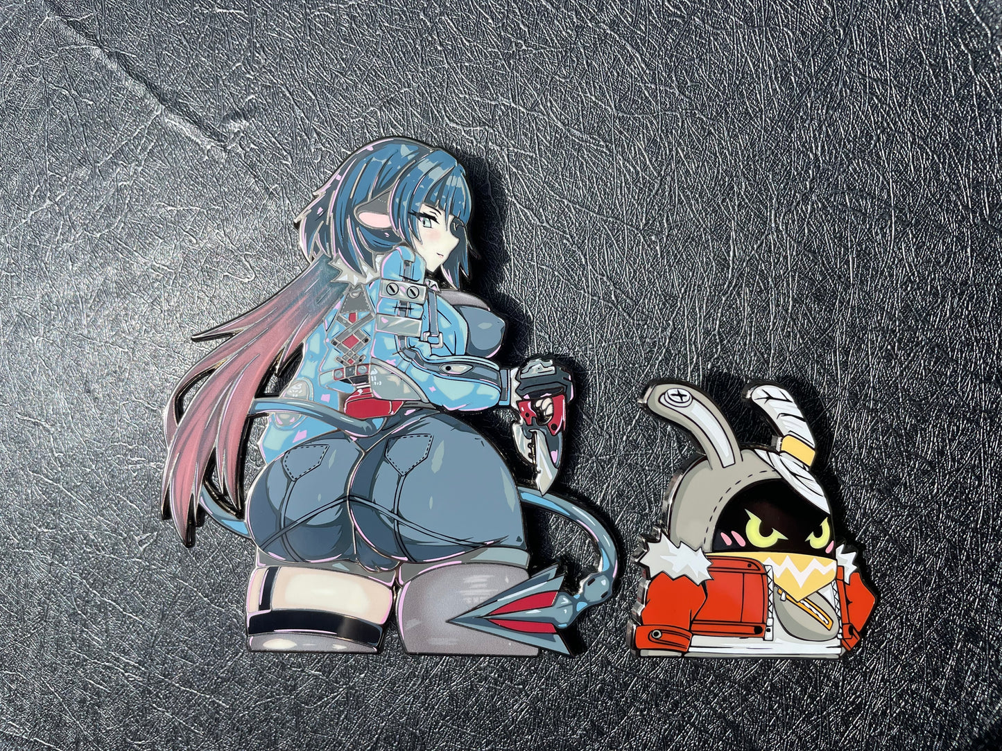 Jane Doe + Bangboo - ZZZ - Ixi Devil X OppaiStudio Collab