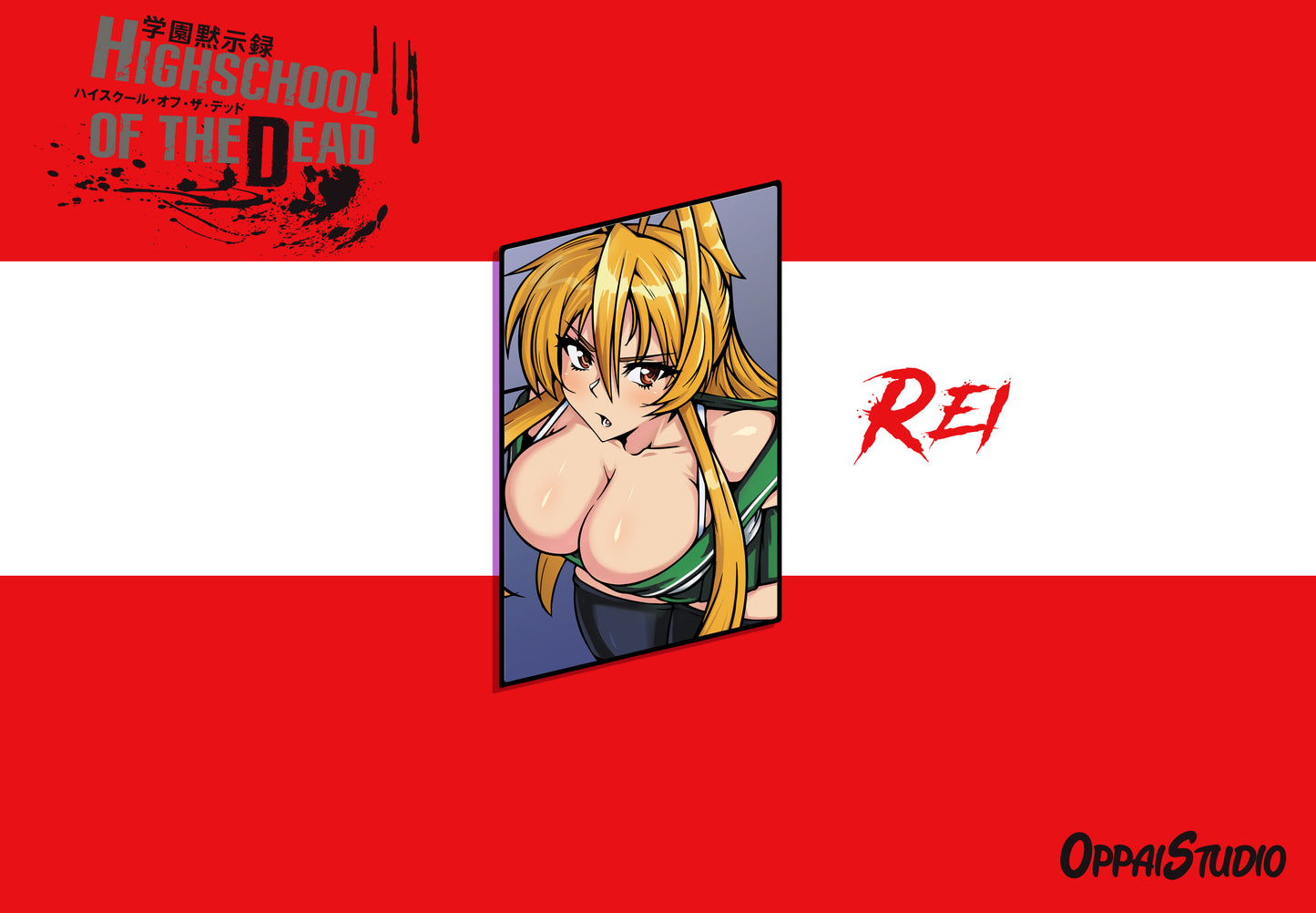 High school of the Dead Panel Pins  **Open Pre-Order**