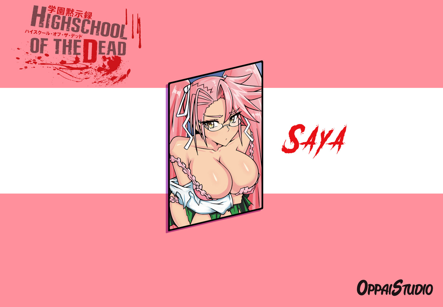 High school of the Dead Panel Pins  **Open Pre-Order**