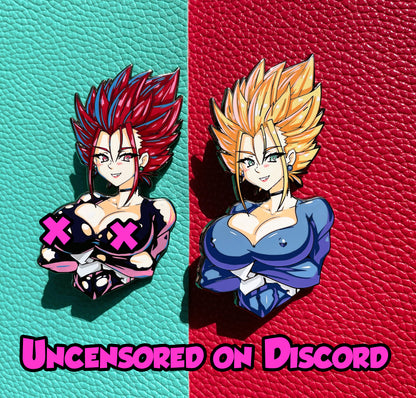 Femgeta - Princess of all Saiyans - April Fools Pin