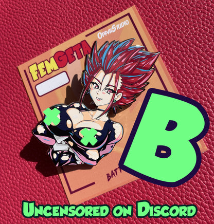 Femgeta - Princess of all Saiyans - April Fools Pin