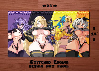 Nintend-Hoes -  Playmat 24"x14" - Pikachu Wave -