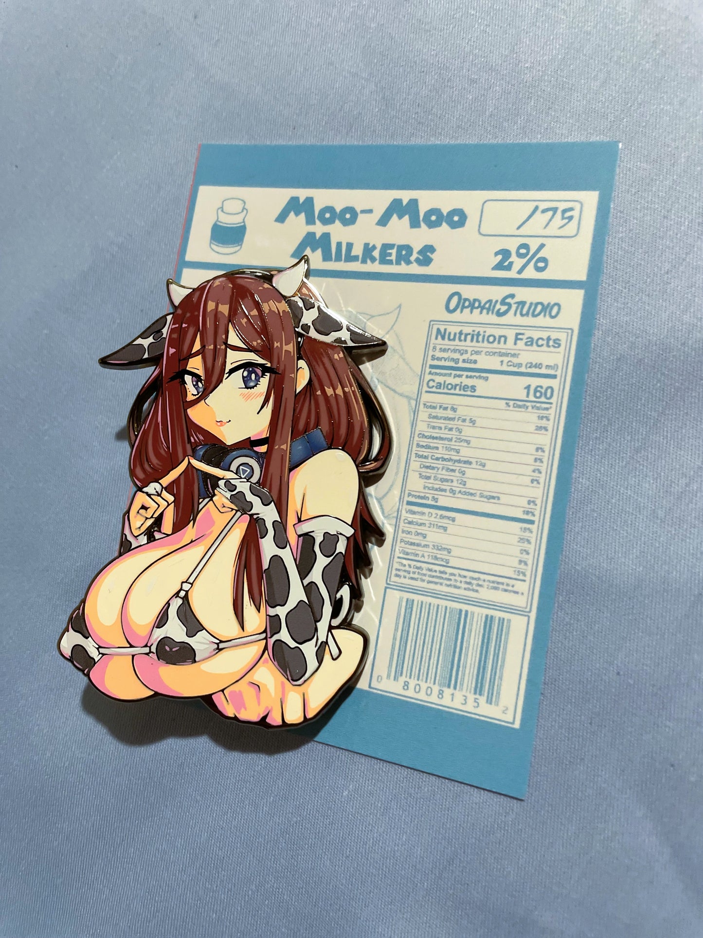 Miku Nakano - Moo-Moo Milkers - Enamel Pin