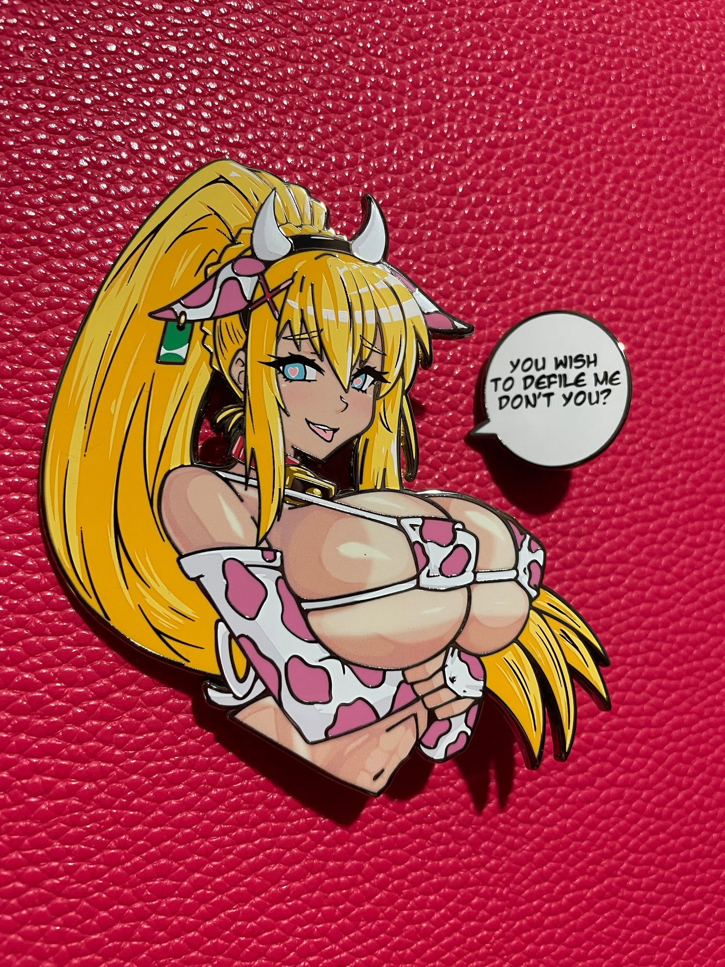 Darkness Lalatina Ford - Moo-Moo Milkers - Enamel Pin