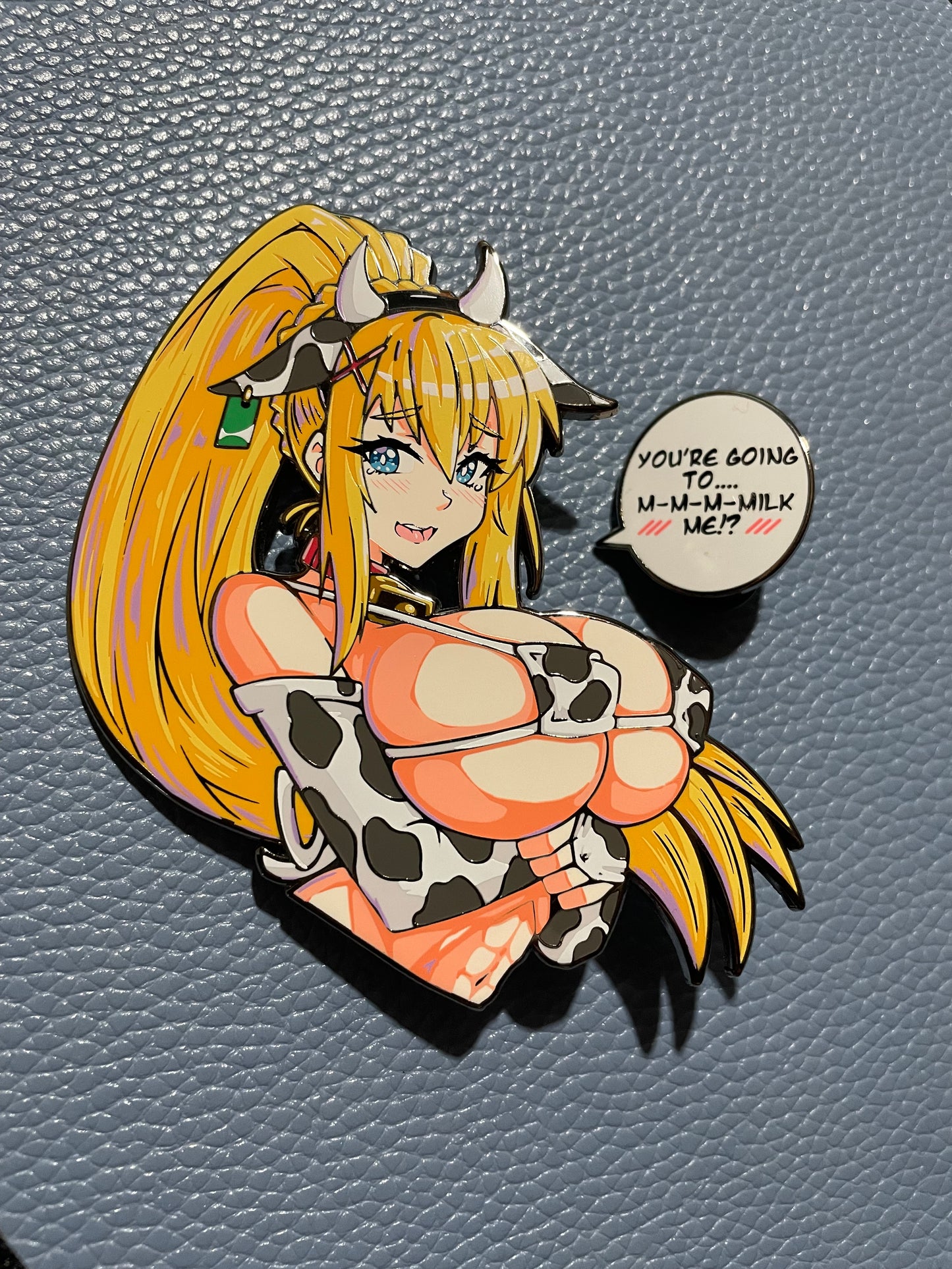 Darkness Lalatina Ford - Moo-Moo Milkers - Enamel Pin