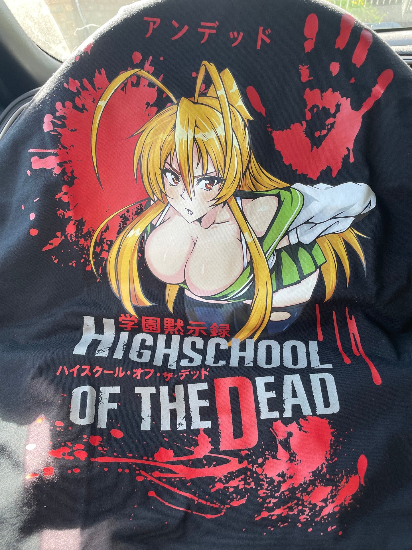 Rei - High school of the Dead - T-Shirt **Open Pre-Order**