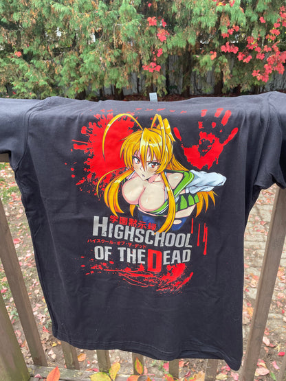 Rei - High school of the Dead - T-Shirt **Open Pre-Order**