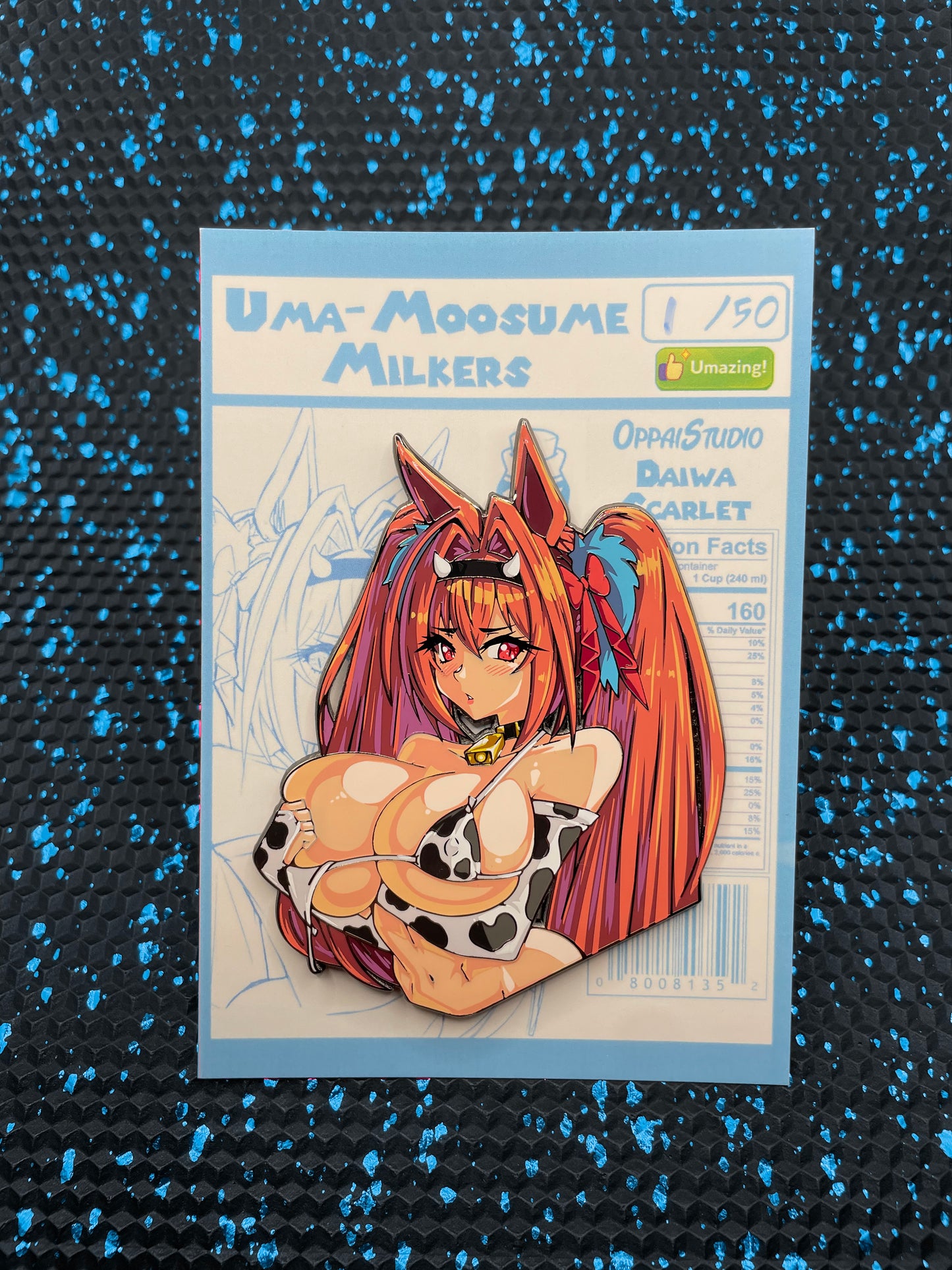 Daiwa Scarlet - Umamusume - Moo-Moo Milkers - Enamel Pin