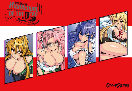 High school of the Dead Panel Pins  **Open Pre-Order**