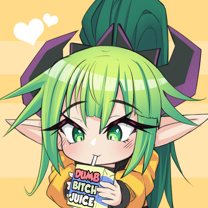 Lulu Dumb Bitch Juice V2 - Sticker/Magnet/Keychain/Enamel Pin -