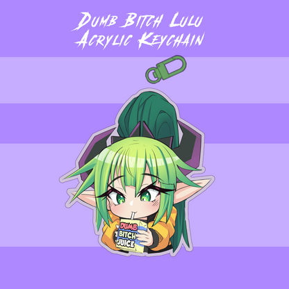 Lulu Dumb Bitch Juice V2 - Sticker/Magnet/Keychain/Enamel Pin -
