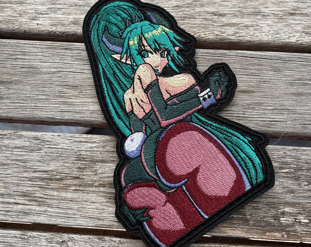 Lulu Bunny Girl - Embroidered Patch -